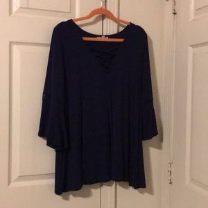 Navy top